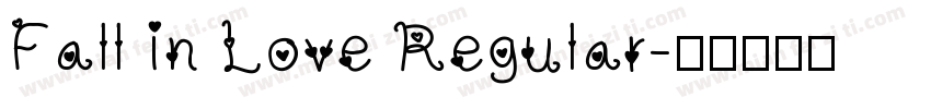 Fall in Love Regular字体转换